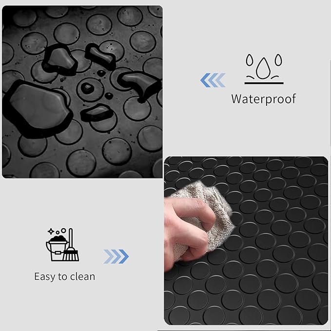 Premium Garage Floor Mat, Commercial Grade Heavy Duty Parking Mat - Image 6