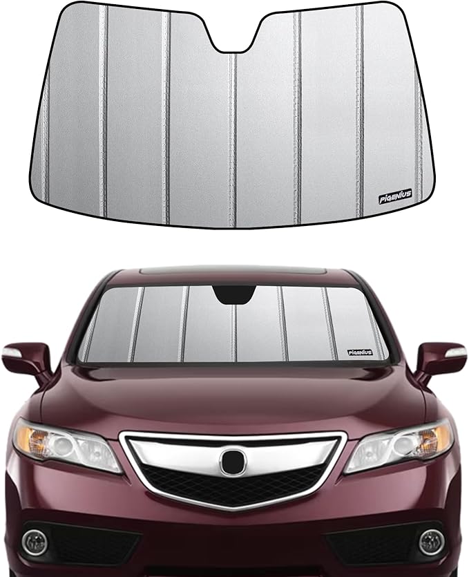 Windshield Sun Shade for Acura RDX 2013-2018, Front Window Sunshade, 6 Layers by Pigenius