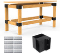 heavy duty workbench bracket kit - 8 pcs, main product view