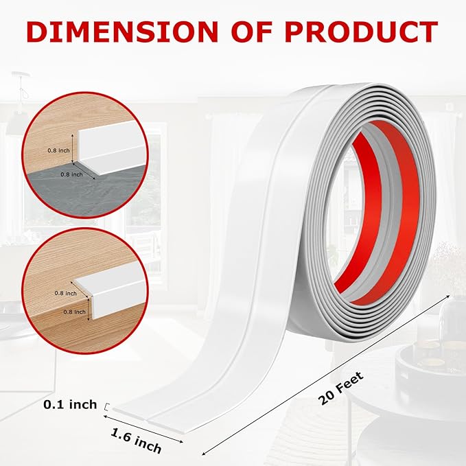 Flexible Wall Corner Protector Moulding Trim Peel and Stick Wall Corner Guards - Image 4