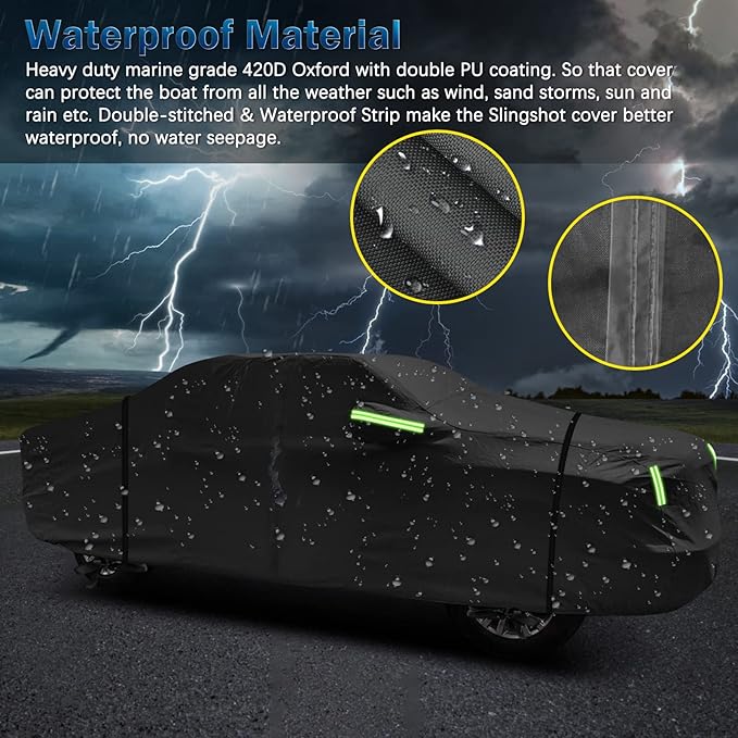 Car Cover for Toyota Tacoma Truck 2005-2025 for Xtra/Access/Double Cab SB - Image 3