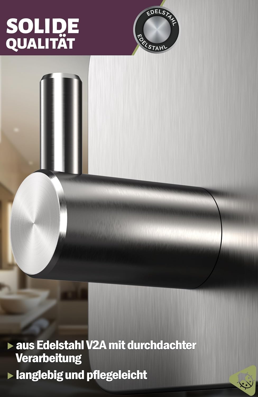 menz towel rail no drilling classic adhesive hooks showing dimensions
