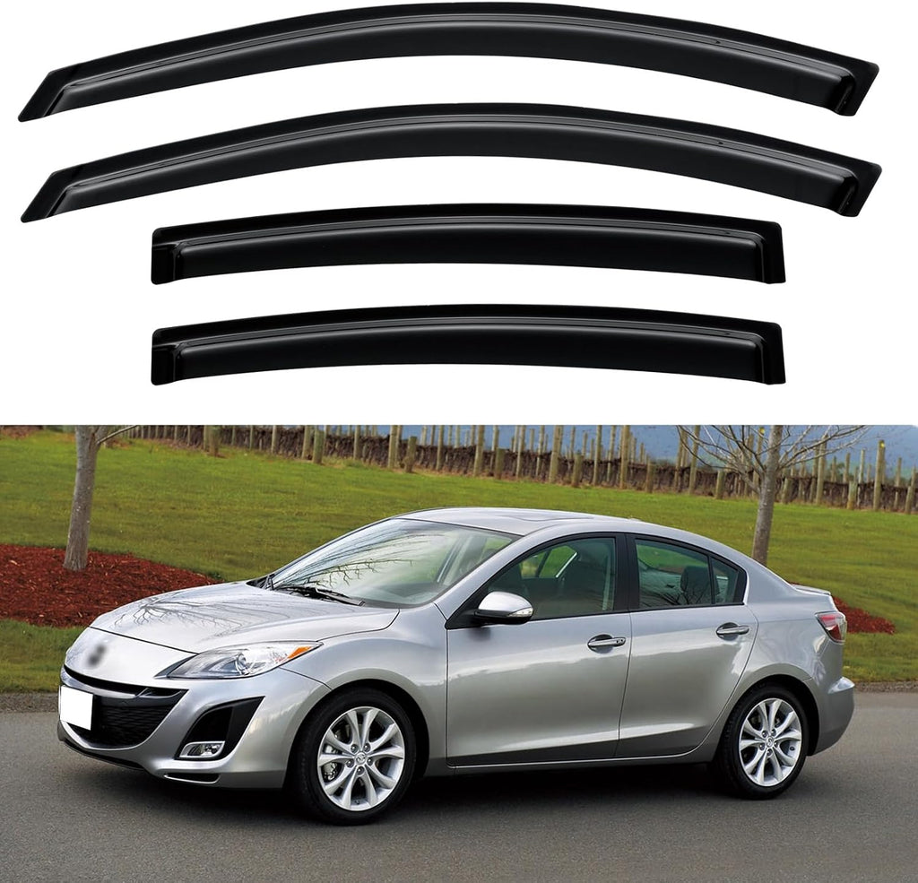 Window Visors Rain Guards Shield