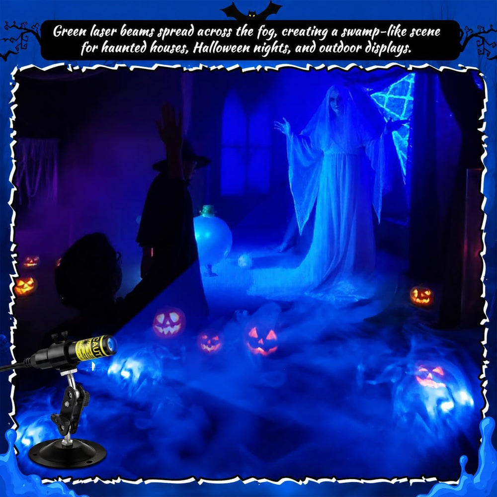 Blue Laser Line Projector for Halloween Swamp Party Decoration