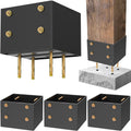 6x6 post base for concrete heavy duty（4pcs extra-thick, main product view