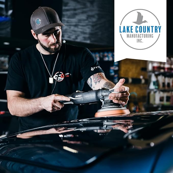 Lake Country 5.5" HDO Blue Foam Heavy Polishing Pad – Premium Heavy Duty - Image 6