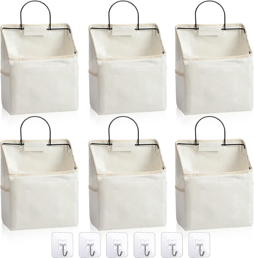 chumia 6 pack wall hanging storage basket closet, main product view