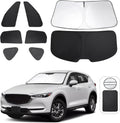 TINGLU Window Shades for Mazda CX-5 2017-2024 2025 Accessories Car Side Full