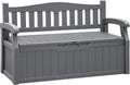 flamaker 80 gallon storage bench, deck box with, main product view