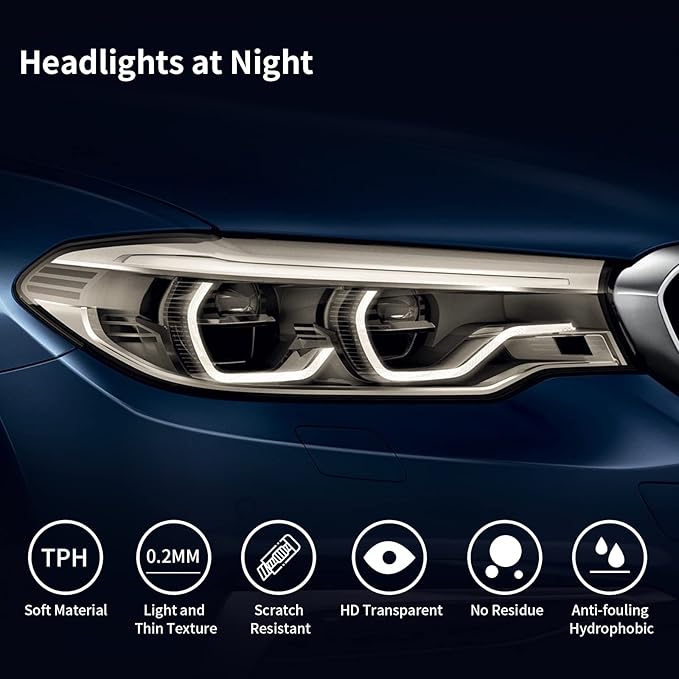 Car Headlight Taillight Tint Film - Image 4
