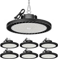 UFO LED High Bay Lights 5000K 150W 6 Pack, Led Shop Lights Commercial Bay