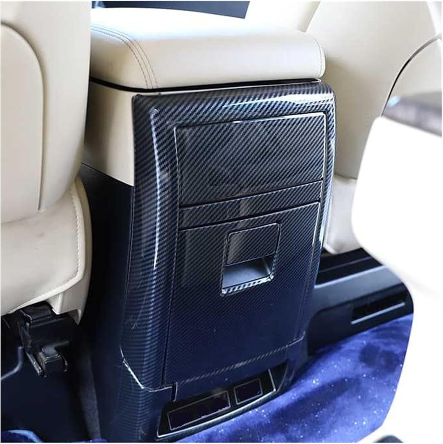 Interior Trim Style Accessories Compatible for Alphard 30 Series Models 2015-2023 Right-Hand Drive Carbon Fiber(Type33 7pcs)
