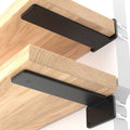 leopo 8 inch 12 pack floating shelf brackets, main product view