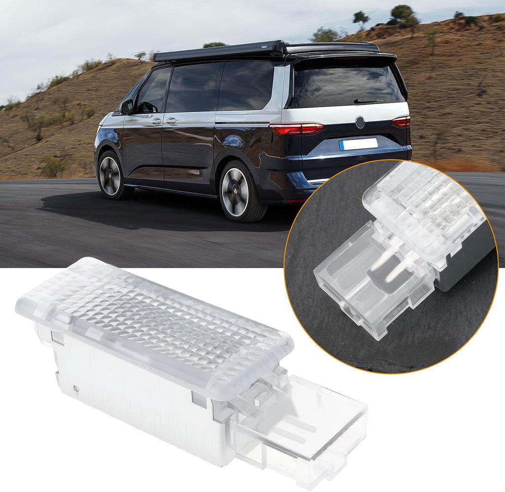 2Pcs LED Trunk Footwell Light 3TD947415 7L0947415 Compatible with VW Compatible with Skoda