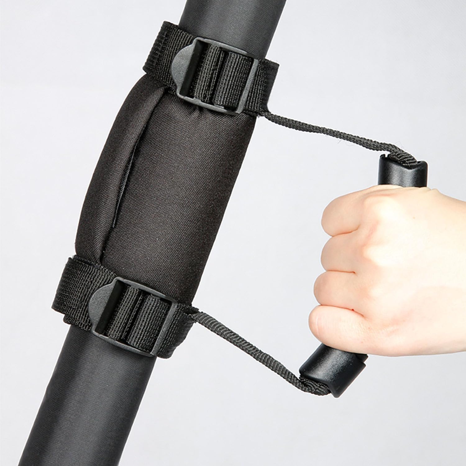 Pair Roll Bar Grip Handles for CanAm Maverick Sport DPS 1000 2019–2026 UTV Grab Handles Rubber Non Slip Grip Roll Cage Handles Off Road ATV UTV Accessories