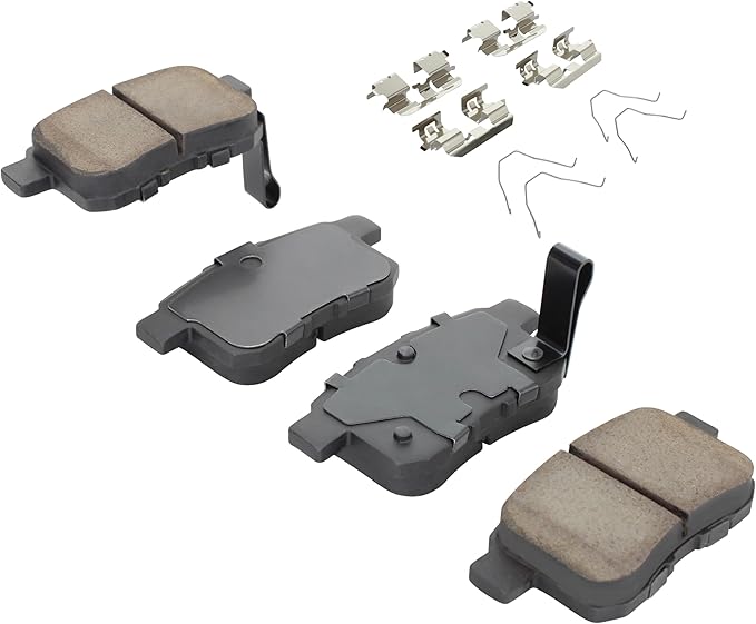 Premium Ceramic Rear Brake Pads Compatible