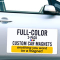 Magnet Me Up Customizable and Personalized Automotive Magnet Decals