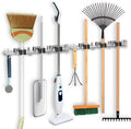 IMILLET 2 Pack Broom and Mop Holder Wall Mounted, Stainless Steel Broom Holder by IMILLET