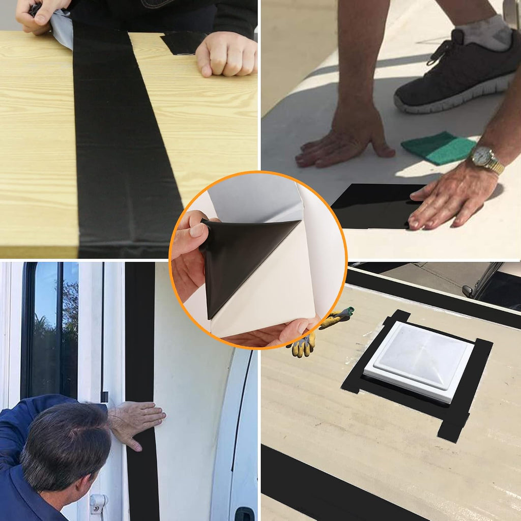 butyl sealant waterproof tape, rv roof repair tape, main product view