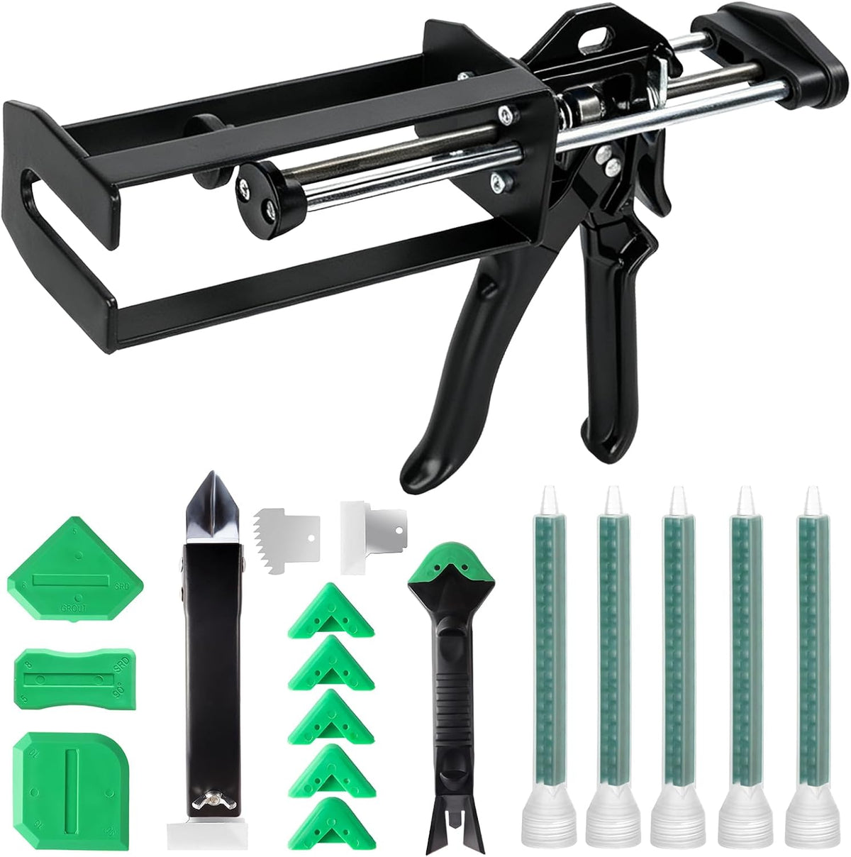 200ml epoxy gun dual cartridge, high thrust dual, main product view