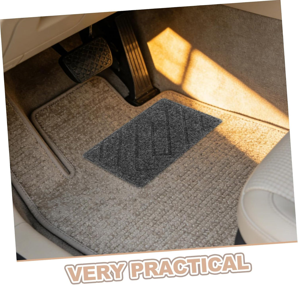 5pcs Automotive Floor Carpet Patch Kit with Nylon Material Easy Maintenance Fast Installation Anti-Slip Car Rug Floor Mat