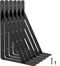 heavy duty shelf brackets, 12 x 8 inch, main product view