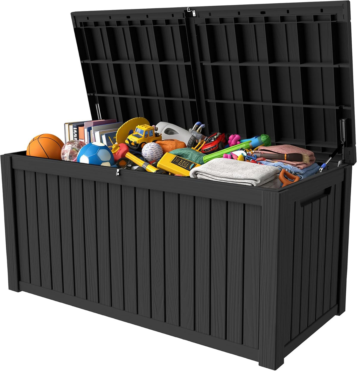 200 gallon outdoor storage box resin deck box, main product view