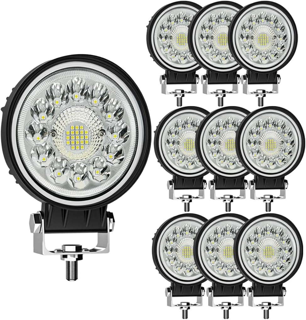 winbang led tractor work lights, 4 inch led, main product view