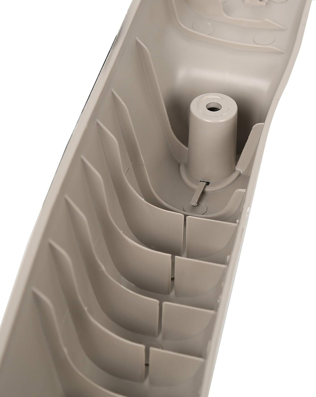 HECASA Front Left A Pillar Grab Handle Molding Trim Fits 2002-2010 Dodge Ram 1500 2500 3500 Pickup Truck Replacement for 1TE75BD1AA 5GR29TL2AF Driver Side Windshield Post Interior Trim Beige