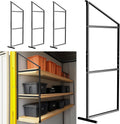 shipping container shelf brackets, 4 pack of 3, main product view