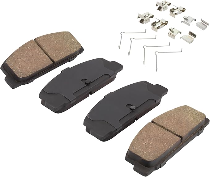 Premium Ceramic Rear Brake Pads Replacement