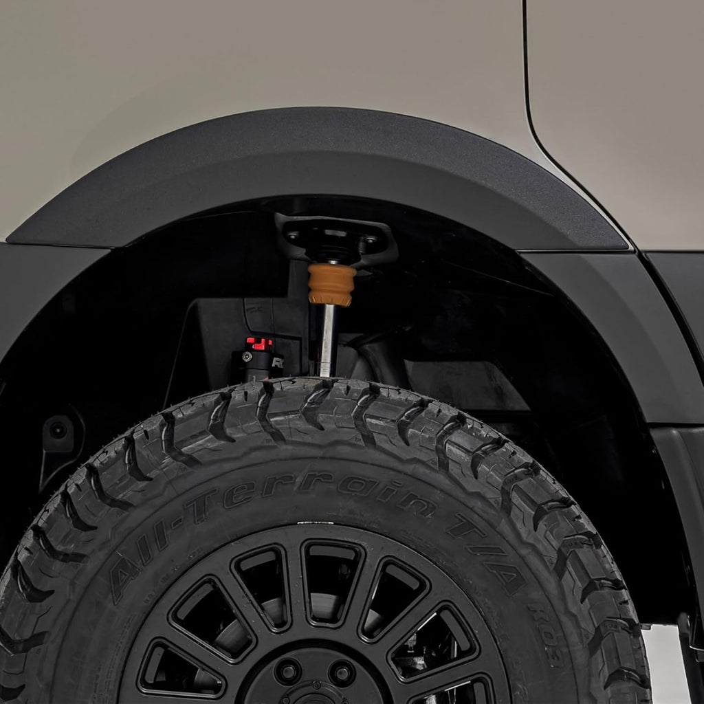 Rough Country Sport Fender Flares for Mercedes-Benz Sprinter (2019-2025) - 4.25" Flare Height, Durable ABS, Paintable, No-Drill Install, Set of 4