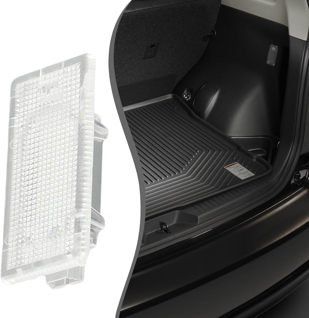 Bright 24LED Luggage Compartment Light for BMW E36 E46 E60 - Direct Fit Trunk Lid Lamp White 6000K - Plastic Housing with Cooling Design
