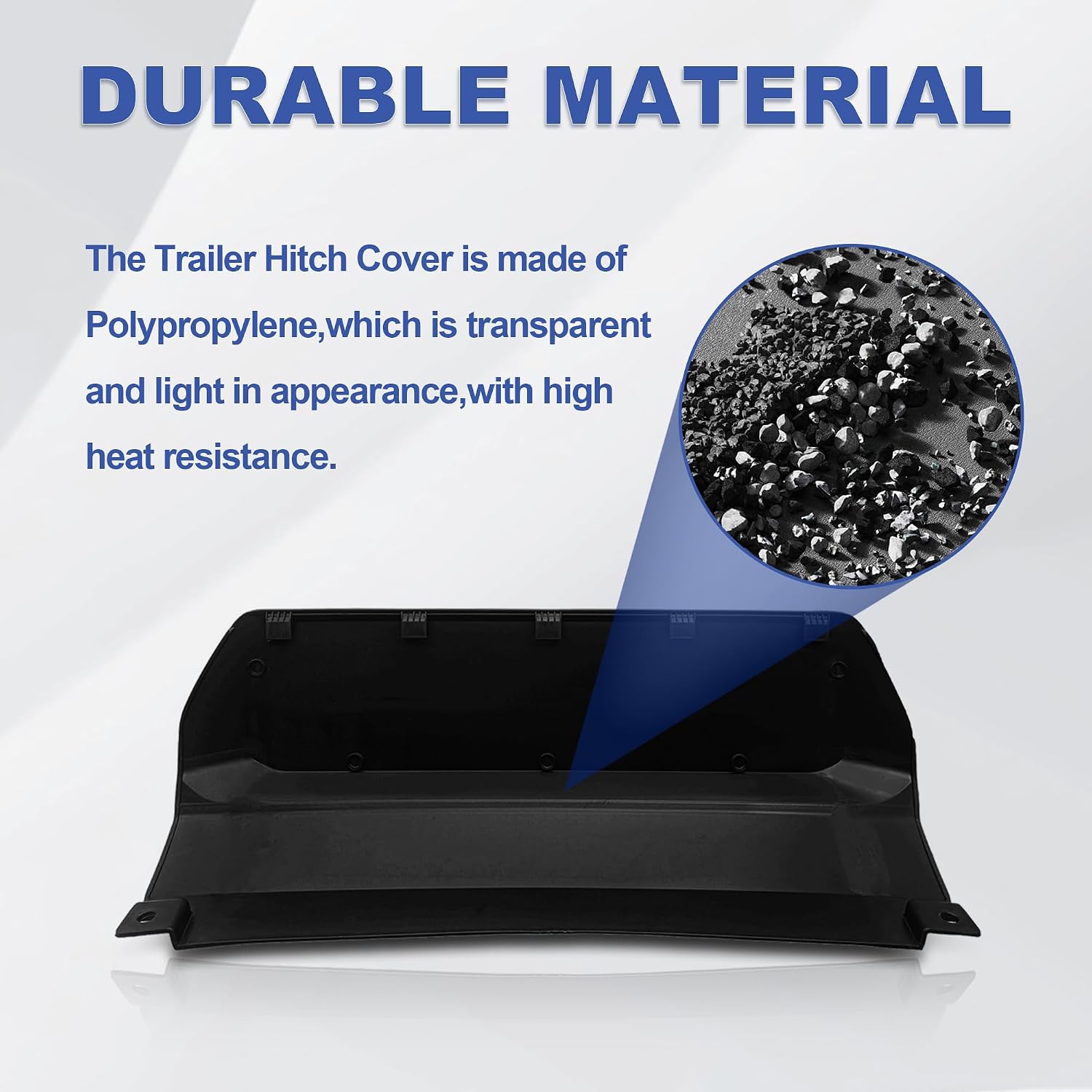 Rear Trailer Hitch Cover Compatible with 2021-2024 Chevrolet Chevy Suburban/Tahoe Yukon/Yukon XL 5.3L/3.0L/6.2L GM1129130 84340919 85139540 335-2529N-UD 3352529NUD