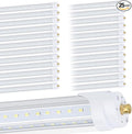 25 Pack, T8/T10/T12 8FT LED Tube Light, Single Pin FA8 Base, 100W 6000LM 6000K by DOUYIDOUBEST-LEDLIGHTING