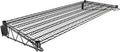 24" x 60" Black Epoxy Wire Wall Mount Shelf by Krollen+Industrial