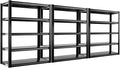 REIBII Storage Shelves Heavy Duty Garage Shelving 72" Adjustable Metal Shelves by REIBII