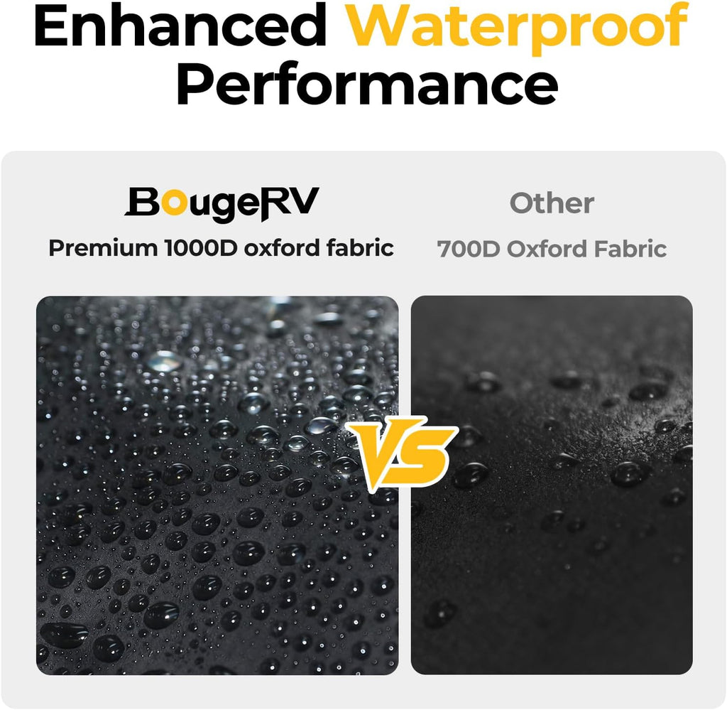 BougeRV Hitch Cargo Carrier Bag Waterproof/Rainproof for Car Truck SUV Vans Rear Mount Trays and Baskets 48'' L x 20'' W x 22'' H