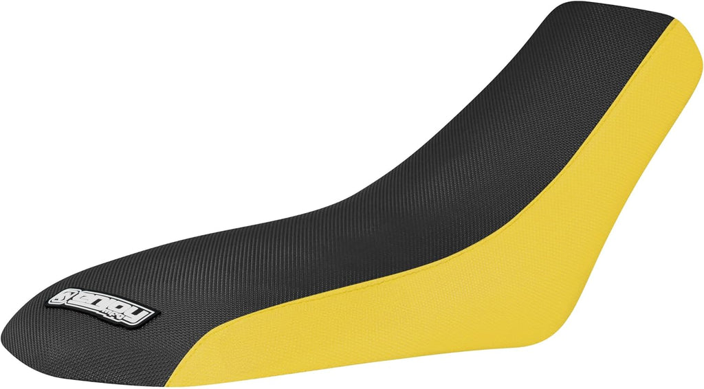 Enjoy Mfg Seat Cover - Compatible with Can Am 2008-2021 DS70 DS90 - #259 (Yellow Sides/Black top Standard)