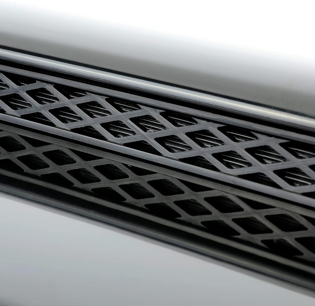 KUAFU Front Upper Hood Scoop Sport Hood Compatible with 2010-2022 Toyota 4Runner & 2012-2015 Toyota Tacoma Bulge Insert Upgrade Air Flow Scoop Kit Replacement for TO1231103 - Unpainted Black