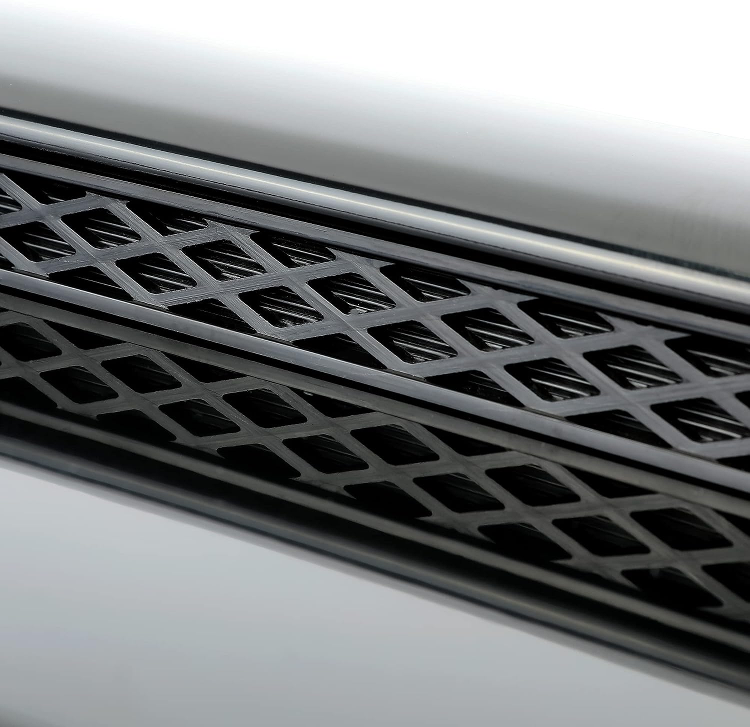KUAFU Front Upper Hood Scoop Sport Hood Compatible with 2010-2022 Toyota 4Runner & 2012-2015 Toyota Tacoma Bulge Insert Upgrade Air Flow Scoop Kit Replacement for TO1231103 - Unpainted Black
