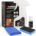 Updated Car Headlight Restoration Kit: Restore Headlamp Clear from Yellowing & Oxidation Waterproof Gloss Finish - Covers 4-5 Vehicle Headlight Treatments for Automotive Trucks RVs Motorcycles