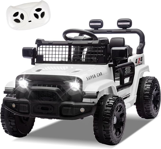 24V Ride on Toys with Parents Control, Ride on TruckCar with Four-Wheel by BCARORUR