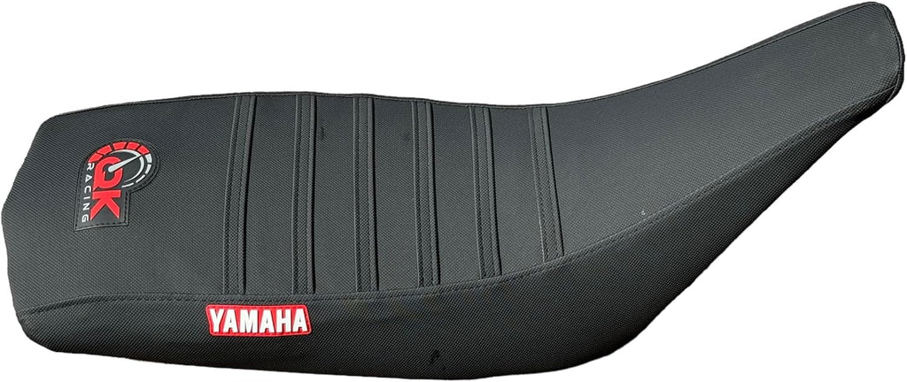 Seat Cover Compatible for YFZ 450 yfz450 Multi-Grip Gripper Seat Cover - Custom-Fit ATV Seat Protector for Superior Comfort and Stylish Upgrade (All Black)