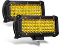 chelhead 7 inch yellow led light bars 96, main product view