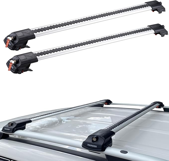 for Subaru Ascent 2019 2026 Roof Rack Cross Bars | Lockable Aluminum Luggage - Image 3