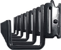 12PCS E Track J Hooks Heavy Duty E Track X Track Steel Hanger, Spring Fitting E