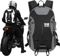 riderbag Reflective Motorcycle Backpack, Hi Viz Commuter Riding Bag | Designed by Riders for Everyday Rides with Laptop Compartment and Helmet Net. Built to Help You Be Seen.
