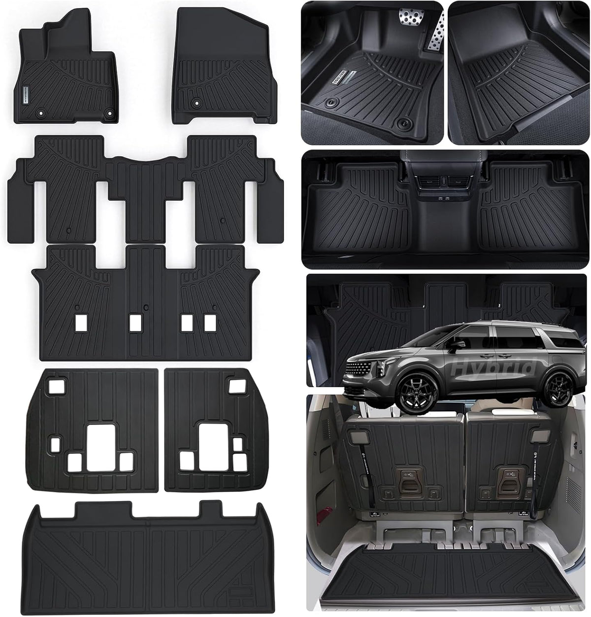 Floor Liners & Cargo Liners & Backrest Mat
