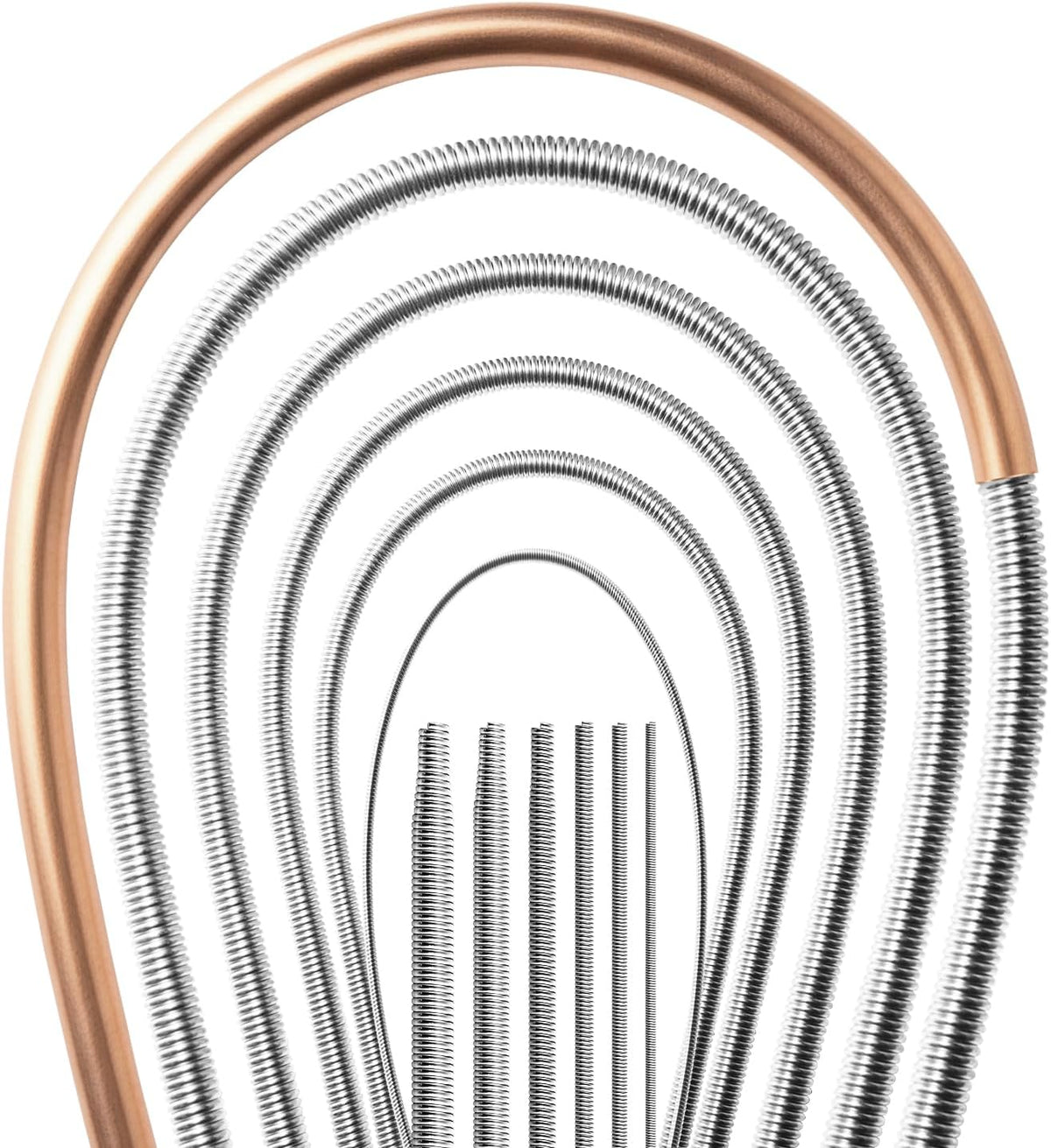 6-in-1 copper tube bender set – 43" long, main product view